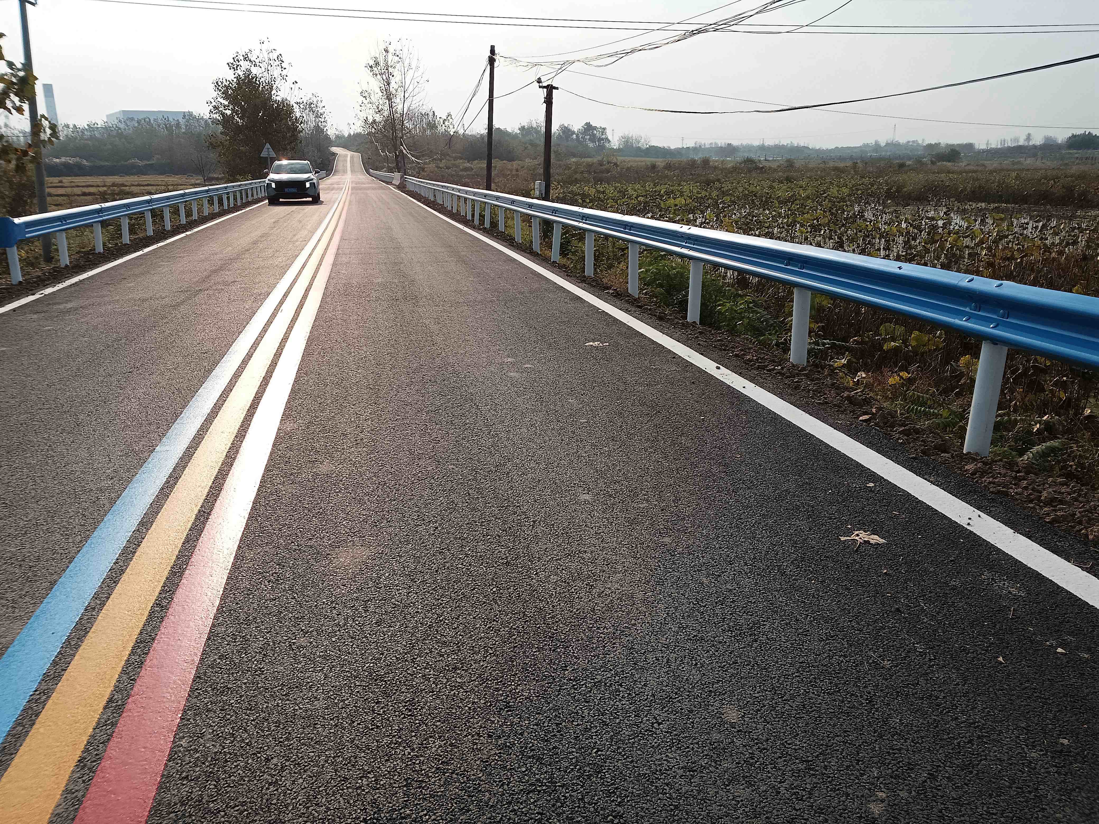 平橋區(qū)五里鎮(zhèn)呂小灣-連豐-X034段道路設(shè)施提升工程提前順利完工